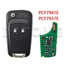 원격시동 스마트키 복사 경보기 차키 순정 버튼 자동차 Datong World Car Remote Key 쉐보레 크루즈, 05 2 BT PCF7941 7937_01 315MHz