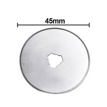 원단재단기 28mm 45mm 로터리 커터 패치 워크 롤러 휠 라운드 나이프 스케일 가죽 공예 직물 천 절단 재단사 도구 163, 1pc 45mm
