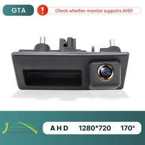 어라운드뷰 후방 사이드 카메라 GreenYi-차량용 카메라 170 HD 폭스바겐 골프 파사트 B7 B5 티구안 T5 제타, 02 AHD720P-Trajectory