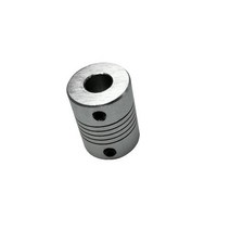 모터커플링 4PCS 8x10mm CNC 모터 턱 샤프트 커플러 8mm 10mm 유연한 커플 링 OD 19x25mm 도매 Dropshipping