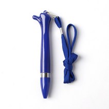 따봉 목걸이볼펜 검정펜 초등학생 선물용볼펜-102, 상세 참조