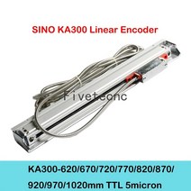 Sino KA300 5micron TTL 620 670 720 770 820 870 920 970 1020mm 리니어 스케일 엔코더, 06 KA300-870 5um