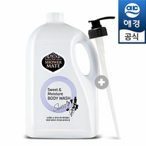 샤워메이트 스위트모이스춰 바디워시 4000ml+펌프, 1개, 4000ml