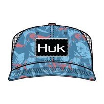 컴퍼니24 HUK 메쉬 트러커 스냅백 모자 눈부심 방지 낚시, One Size