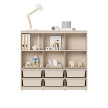 한샘 샘키즈 2단 수납책장 1305 뉴트럴베이지, B형_몸통_라이트메이플_박스_올베이지(B)