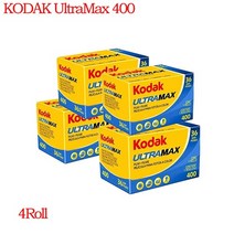 kodak ultra max 400 135 컬러 35mm 36매 m35 m38 fujifilm 36 노출, 4개