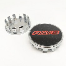 휠 센터 캡 허브 4 개 54mm 50mm작업 광선 포함볼크 레이싱카 링 림 커버 엠블럼 배지 자동차 부품 호환, 13 N