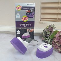 윈지커머스_221102 [WINZI_몰] 리필스폰지 다용도스펀지 인덕션세척수세미, 3M 스카치 핸들형 IH인덕션전용 클리너 핸들1입, JMOC_단일옵션