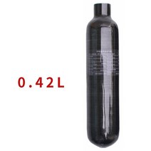 고압 에어탱크 스쿠버 다이빙 탱크 탄소 섬유 실린더 HPA 병 M18 * 1.5 4500Psi 300Bar 0.36L 0.42L, 02 0.42L