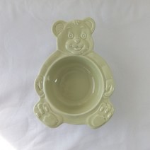 베어볼 요거트볼 곰돌이그릇 킨더부 시리얼 볼, 시리얼볼 그린