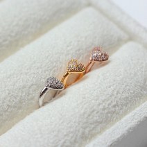 귤팩토리 원터치 하트 피어싱