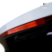 포원) 투싼 NX4 보조브레이크등 마스크 LED 램프 커버 튜닝 용품, B타입 - 레드