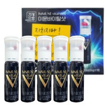 이뮨바이탈샷(액상20ml+캡슐500mg+정제600mg)x1병 비타민.미네랄, 5병, 20ml