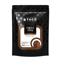 타코 더블초코 자바칩 프라페 믹스 파우더 1kg 1개입 1개, 4개, 4개입