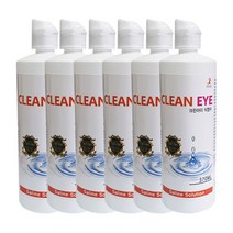 케이앤제이씨 프리미엄 크린워시 식염수, 6개, 370ml