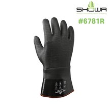 SHOWA 6781R 완전 코팅 작업용 내열 장갑 방수 방열 열차단 방한 겨울 쇼와
