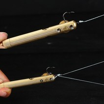 바다 민물 수동 낚시 바늘 결속기 매듭기 감성돔 참돔 돌돔 벵어돔 붕어 잉어, 수동 낚시바늘매듭기