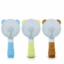 VMM113664휴대용선풍기(F801H/곰/옐로우), 본상품선택