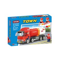 옥스포드 타운SK유조차 블록놀이 232p, 혼합 색상