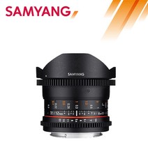 삼양 VDSLR 12mm T3.1 피쉬아이 마이크로포서드 영상 촬영 어안 렌즈, 캐논EF