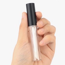 립스틱 립글로즈 파운데이션 립밤 틴트 공병 용기 골드 10ml, 기본, 블랙(무광)