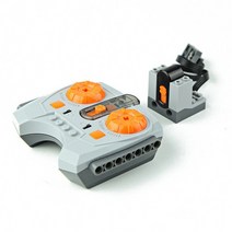 도시 기차 모터 하이테크 부품과 호환 멀티 전원 기능 도구 서보 블록 10254 기차 엔진 88002 모터 pf 세트, 속도 제어