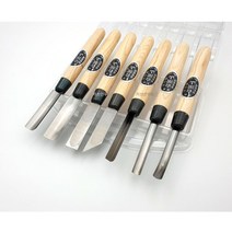 철마 백두산 조각도 세트 7pcs 블리스터케이스 조각칼 조각끌 조각 칼 목공 도구 공구 우드 카빙