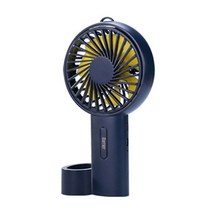 베리어 미니 휴대용 선풍기, 네이비, BRF100