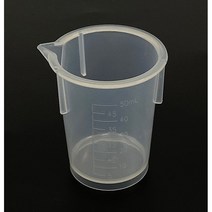 계량컵 플라스틱 비커 PP 비이커 50 100 250 500ml 1 2 3 5L, 250ml
