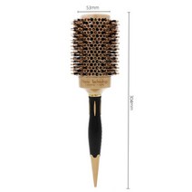 프리볼트고데기 뿌리볼륨 Curling Hair Professional Salon Styling Tools Round Hair Comb Hairdressing C, 04 TG06-53