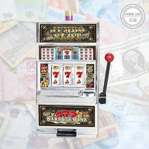 홈유즈 점보 슬롯머신 초대형 저금통 특이한 인테리어 카페장식소품 집들이 선물