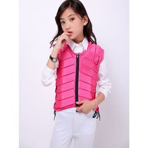 어린이 승마조끼 남녀공용 승마복 충격흡수 조절보호 패드 바디 프로텍터, 다른 크기, 핑크 CM, 1개