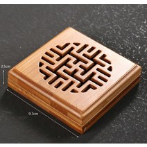 향로 촛대 청동 제사 제기 제례용 향대 대나무 향 버너 조각 스틱 향 상자 백단향 접시 향 버너 중공 나무 향 홀더 홈 찻집 장식, b