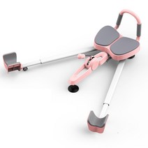 발레 허벅지운동기구 여자 머신 홈트 유연성 스트레칭기구 다리찢기, 03. [핑크화이트] 180도 길이조절가능 7단조절