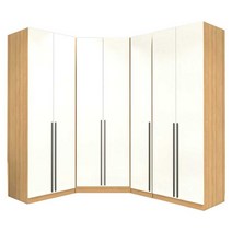 코너 옷장 안방 슬림 자취방 장농 공간활용 침실 수납, 5코너 캐비닛 220x93.5x93.5