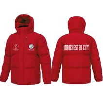 맨시티 숏패딩 / 하프패딩 / 에어볼 / 레드