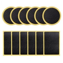 제이큐 자전거 패치 타이어 펑크 긴급수리 접착 스티커 KK620 X 10매입, 원형(1P)