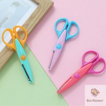 지그재그가위_3개입_공예가위_디자인가위_핑킹가위_안전_모양가위_공작가위_물결가위_미니 3B51, 0해당없음