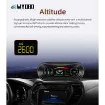 [해외]카니발 쏘렌토 스포티지 헤드업디스플레이 자동차hud p18 gps hud head up display smart gps 슬로프 미터 car speedometer for