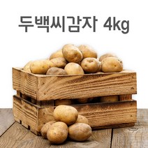 강원도 대관령 왕산면 정품 씨감자 4kg 10kg 20kg 보급종 수미 두백 필대성, 두백감자(쪄먹는용)