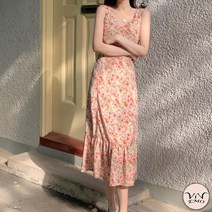 비비에모 해바라기 러블리 여름 해변 원피스 00792