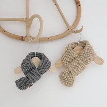 페시얌 강아지 니트 목도리 3color 강아지옷, 1개, 네이비S