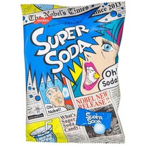 슈퍼 레몬 자매품 슈퍼 소다 캔디 88GX6봉 [노벨 제과], One Color, One Size