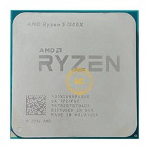 라이젠 amd ryzen 5 1500x r5 1500x 3.5GHz 쿼드 코어 8코어 CPU 프로세서 l316m 65w yd150xbbm4gae 소켓 am4, 없음