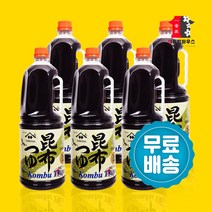 이찌방하우스 YAMASA 야마사 다시마간장 1.8L 6개 1800ml 1박스 6병 콘부쯔유 다시마장유 가쓰오부시 조림 국물 다시마쯔유 다시마 농축소스