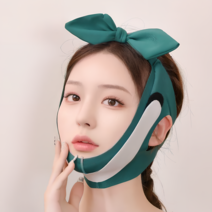 페이스 브이라인 얼굴 이중턱 턱살 리프팅 압박 땡김이 땡기미 밴드, 1개