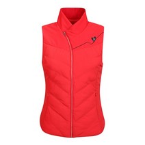 까스텔바작 여성 아트웍 패딩 조끼 BGAFVT502RE