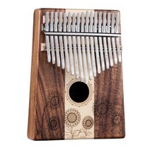 17 키 칼림바 솔리드 우드 엄지 피아노 크리스마스 생일 선물 크리 에이 티브 뮤직 박스 고품질 칼림바 악기, a