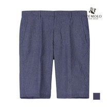 인디안 TREMOLO 노턱 블루 폴리써커 반바지_ TRNDSUY5221