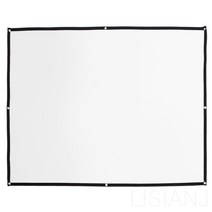 186X139CM 걸이용 야외 캠핑 빔 스크린 빔프로젝터 스크린 캠핑장 회의실